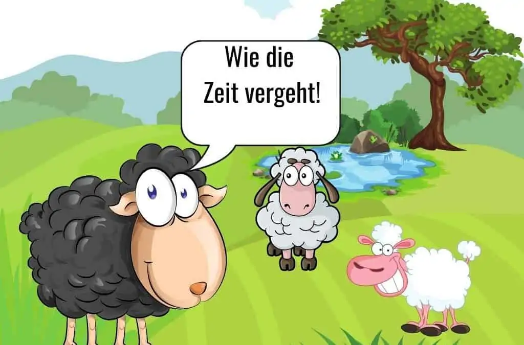 Geschichten von Schaf Schokolade – wie die Zeit vergeht