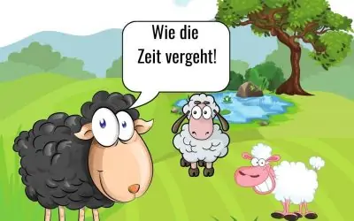 Geschichten von Schaf Schokolade – wie die Zeit vergeht