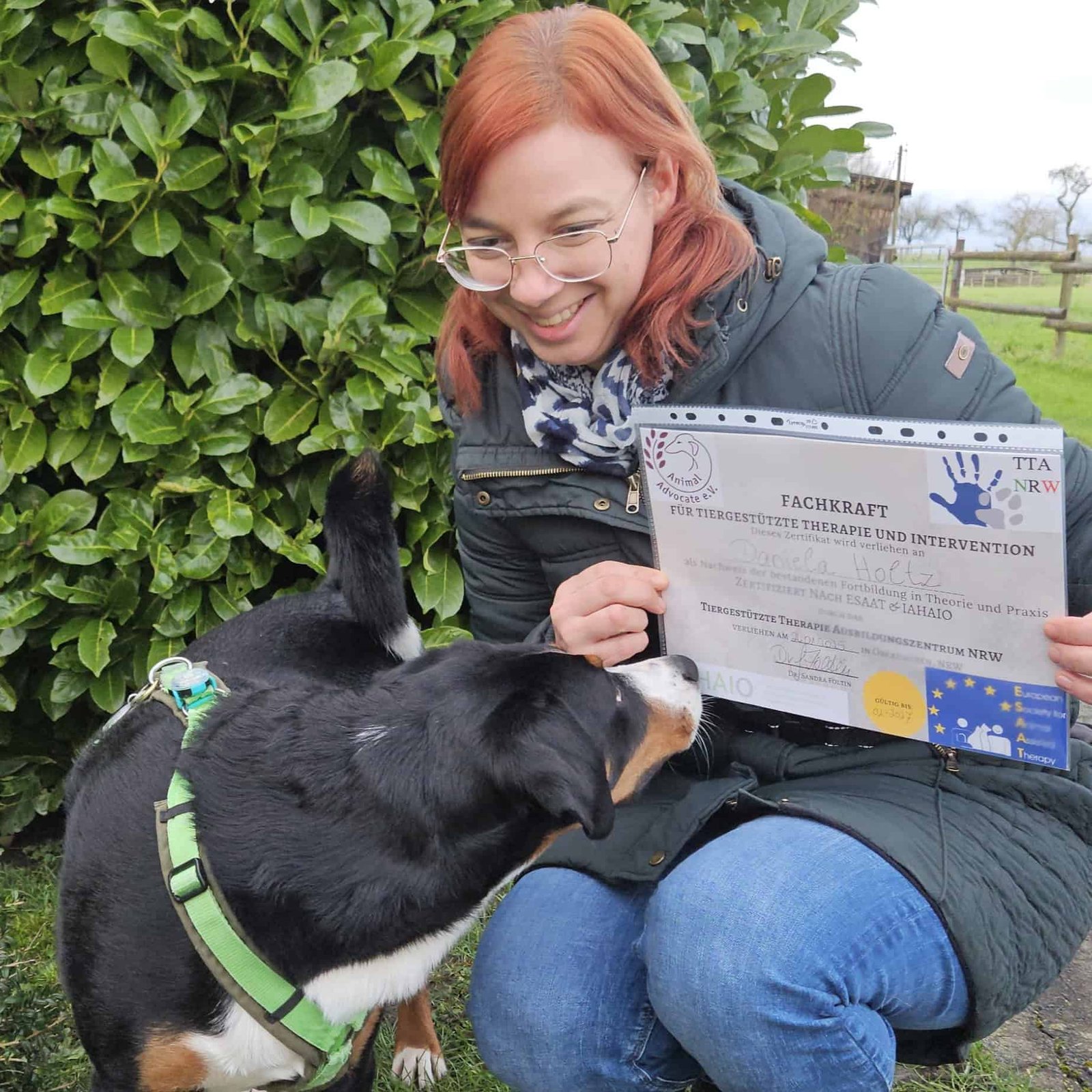 Hurra – Ramo und ich bieten nun hundegestützte Coachings an!