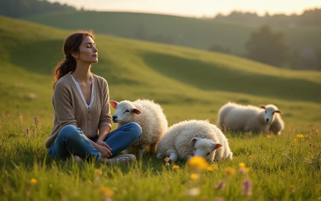 Meine Erfahrungen mit dem Schafcoaching bei Daniela: Ein Weg zu innerer Ruhe und Stressabbau