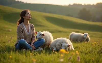 Meine Erfahrungen mit dem Schafcoaching bei Daniela: Ein Weg zu innerer Ruhe und Stressabbau